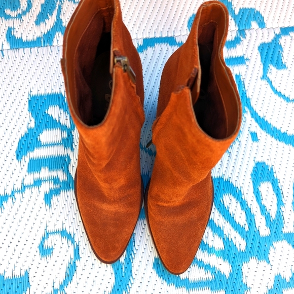 Sam Edelman Suede Ankle Booties - Picture 6 of 7